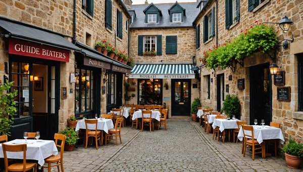Guide des restaurants locaux incontournables près des hôtels en Bretagne